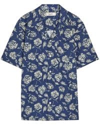 Forét - Floral-Print Cotton Shirt - Lyst