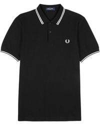 Fred Perry - M3600 Piqué Cotton Polo Shirt - Lyst