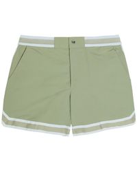 CHE - Baller Striped Poplin Swim Shorts - Lyst