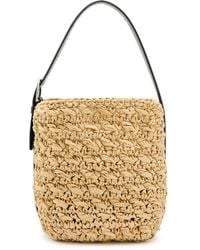TOTEME - Belted Small Paper Raffia Tote - Lyst
