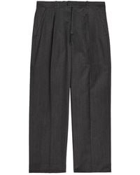 Our Legacy - Slack Pinstriped Woven Trousers - Lyst