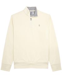 Polo Ralph Lauren - Logo Half-zip Jersey Sweatshirt - Lyst