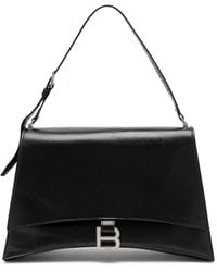 Balenciaga - Crush Sling Medium Leather Shoulder Bag - Women's - Calfskin - Lyst