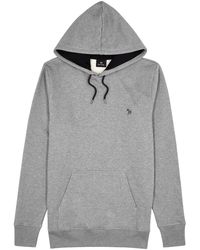 PS by Paul Smith - Logo Hooded Cotton Sweatshirt - Lyst