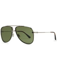 Tom Ford - Leon Aviator-style Sunglasses - Lyst