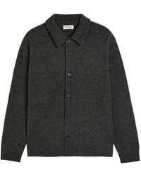 FRAME - Brushed Wool And Yak-Blend Overshirt - Lyst