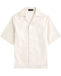 Amiri - Bandana-Jacquard Linen-Blend Shirt - Lyst