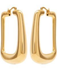 Jacquemus - Les Boucles Ovalo Hoop Earrings - Lyst