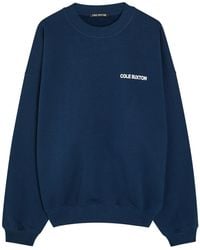Cole Buxton - Sportswear Logo-Print Cotton Sweatshirt - Lyst