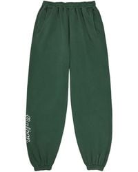 Malbon - Clubhouse Logo Cotton Sweatpants - Lyst