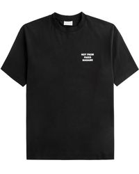 Drole de Monsieur - Nfpm Embroidered Cotton T-Shirt - Lyst
