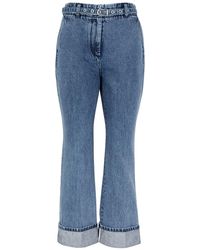 3.1 Phillip Lim - Cropped Kick-flare Jeans - Lyst