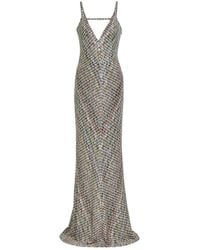 Missoni - Sequin-Embellished Metallic-Knit Gown - Lyst