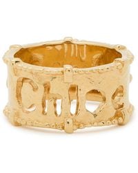 Chloé - The Chloé Medals Ring - Lyst