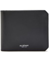 AU DEPART - Printed Leather Wallet - Lyst