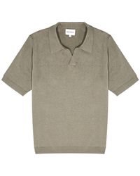 Norse Projects - Leif Linen-Blend Polo Shirt - Lyst
