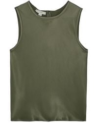 Vince - Satin Top - Lyst