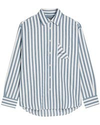 Jacquemus - La Chemise Voilier Striped Cotton-Blend Shirt - Lyst