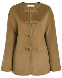 Rohe - Mandarin Wool And Cashmere-Blend Jacket - Lyst