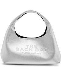 Marc Jacobs - The Sack Mini Metallic Leather Top Handle Bag - Lyst