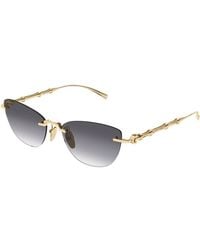 Gucci - Rimless Square-Frame Sunglasses - Lyst