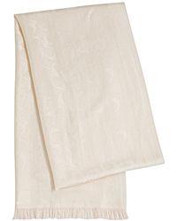 COACH - Signature C Logo-Jacquard Scarf - Lyst