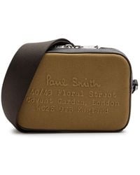 Paul Smith - Flight Logo Canvas Cross-Body Bag - Lyst