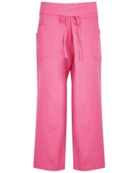 GIMAGUAS - Oahu Fold-Over Cotton Trousers - Lyst