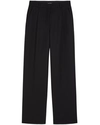 Anine Bing - Trent Straight-Leg Canvas Trousers - Lyst