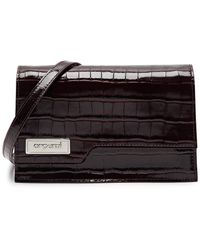 Coperni - Folder Mini Crocodile-effect Leather Cross-body Bag - Lyst