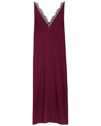 Stella McCartney - Satin Maxi Slip Dress - Lyst