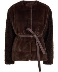 Moncler - Jouillat Teddy Short Down Jacket - Lyst