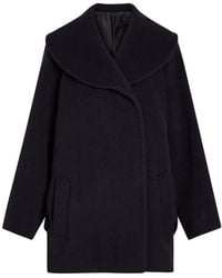 Alaïa - Double-Breasted Wool Coat - Lyst