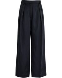 Day Birger et Mikkelsen - Enzo Tapered-Leg Satin Trousers - Lyst