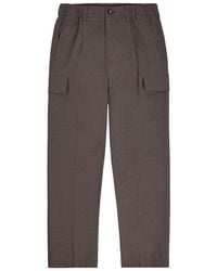 Herno - Tapered-Leg Shell Cargo Trousers - Lyst