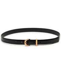 KHAITE - Luna Leather Belt - Lyst