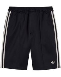 Wales Bonner - Adidas X Logo-Embroidered Twill Shorts - Lyst