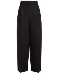The Row - Lilas Wool-Blend Trousers - Lyst