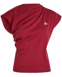 Vivienne Westwood - Hebo Asymmetric Stretch-Cotton Top - Lyst