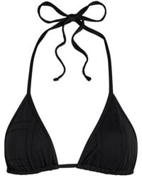 TOTEME - Monogram Pointelle Bikini Top - Lyst