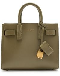 Saint Laurent - Sac De Jour Nano Leather Top Handle Bag - Lyst