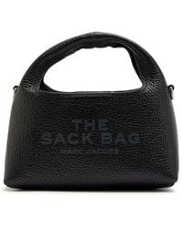 Marc Jacobs - The Sack Micro Leather Top Handle Bag - Lyst