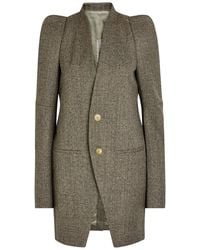 Rick Owens - Metro Structured Wool Jacket - Lyst