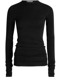 ARMARIUM - Sita Fine-Knit Top - Lyst