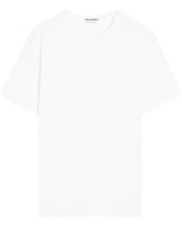 JW Anderson - Logo-Embroidered Cotton T-Shirt - Lyst