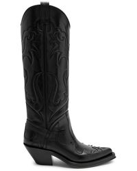 Gabriela Hearst - Capitana 60 Leather Knee-High Boots - Lyst