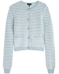 Rag & Bone - Marlee Striped Cotton-Blend Cardigan - Lyst