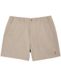 Polo Ralph Lauren - Logo-Embroidered Stretch-Cotton Shorts - Lyst