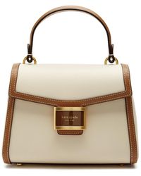 Kate Spade - Katy Small Leather Top Handle Bag - Lyst