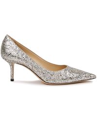 silver sparkly heels uk